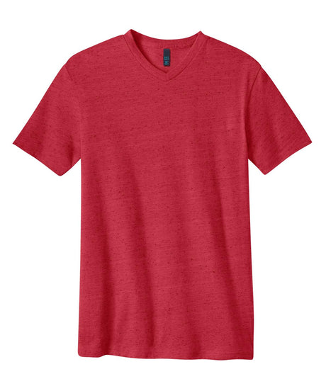District Young Men's Textured Notch Crew Tee. DT172 District