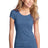 District Juniors Textured Girly Crew Tee. DT270 District