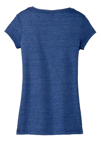 District Juniors Textured Girly Crew Tee. DT270