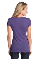 District Juniors Textured Girly Crew Tee. DT270 District