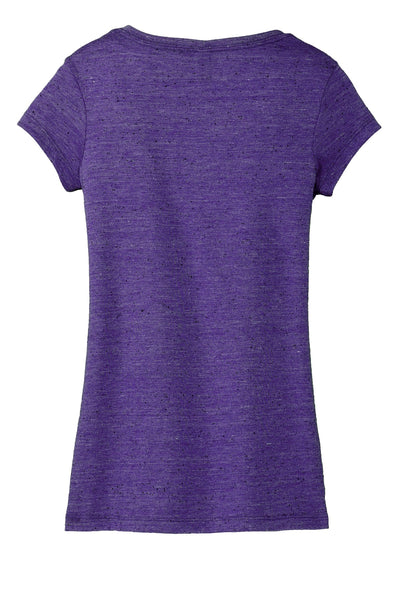District Juniors Textured Girly Crew Tee. DT270