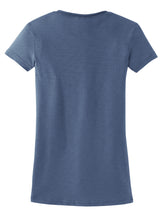 District Juniors Slub V-Neck Tee. DT240 District