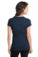 District Juniors Slub V-Neck Tee. DT240 District