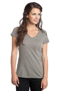 District Juniors Slub V-Neck Tee. DT240 District