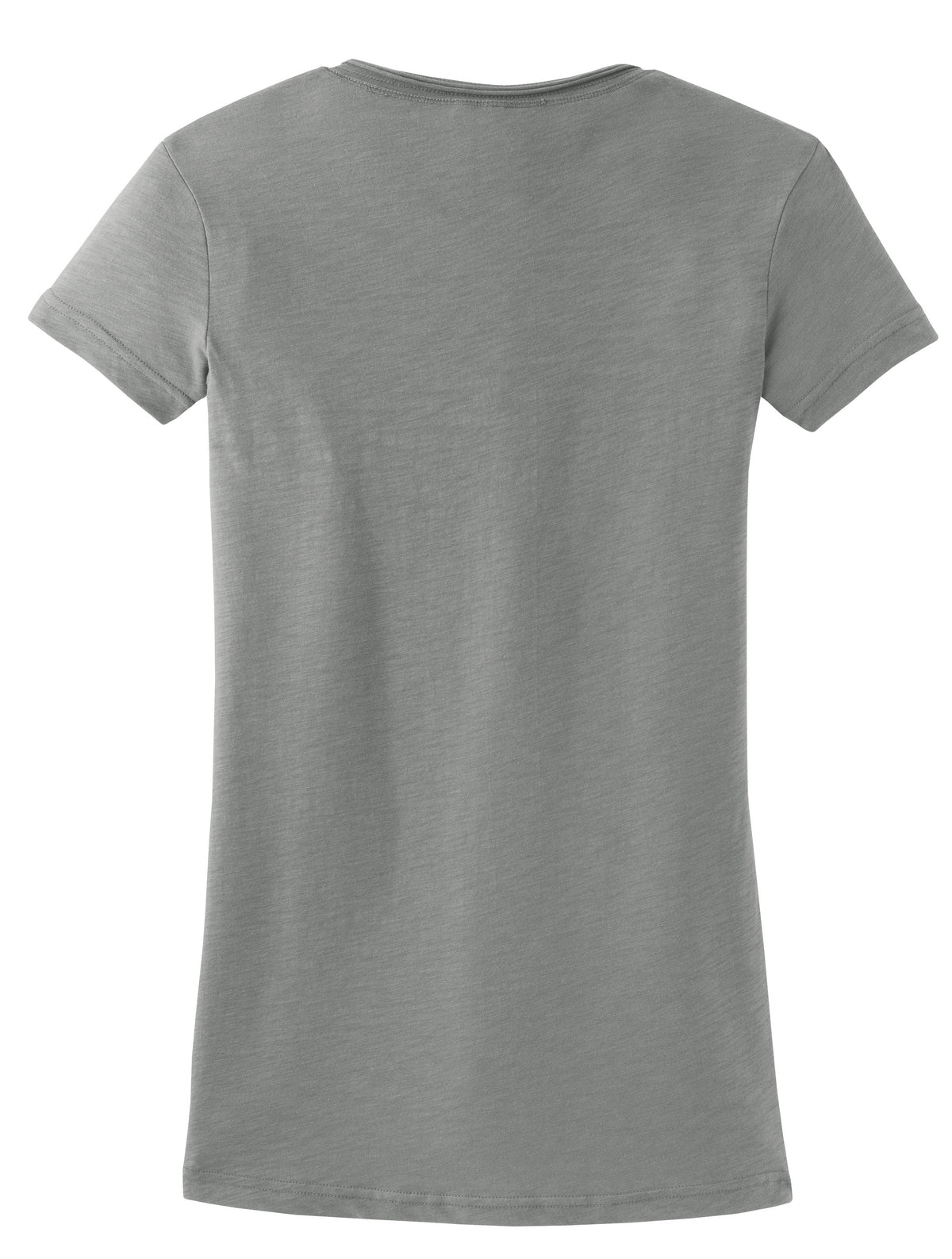 District Juniors Slub V-Neck Tee. DT240 District
