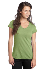 District Juniors Slub V-Neck Tee. DT240 District