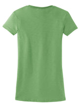 District Juniors Slub V-Neck Tee. DT240 District
