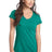 District Juniors Slub V-Neck Tee. DT240 District