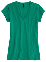 District Juniors Slub V-Neck Tee. DT240 District