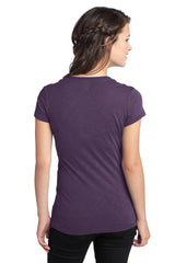 District Juniors Slub V-Neck Tee. DT240 District