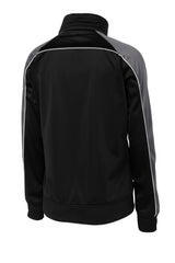 Sport-Tek Ladies Piped Tricot Track Jacket. LST92