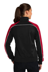 Sport-Tek Ladies Piped Tricot Track Jacket. LST92