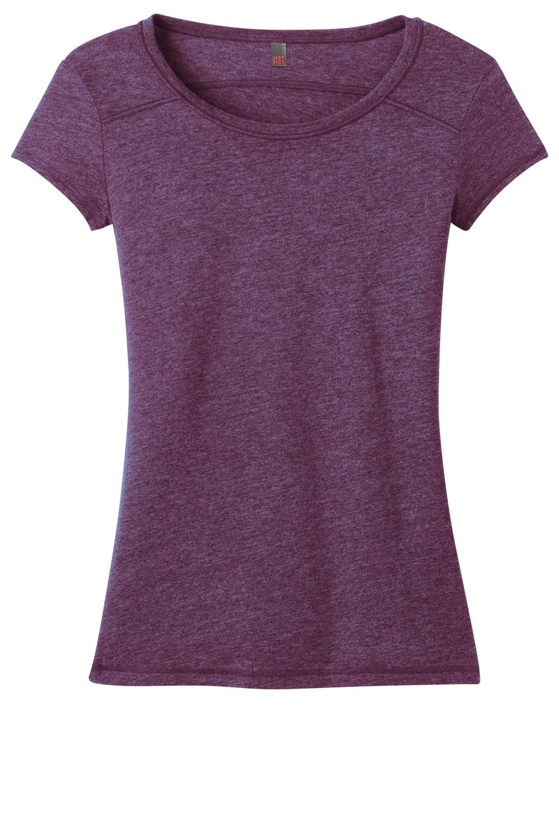 District Juniors Gravel 50/50 Crew Tee. DT2400