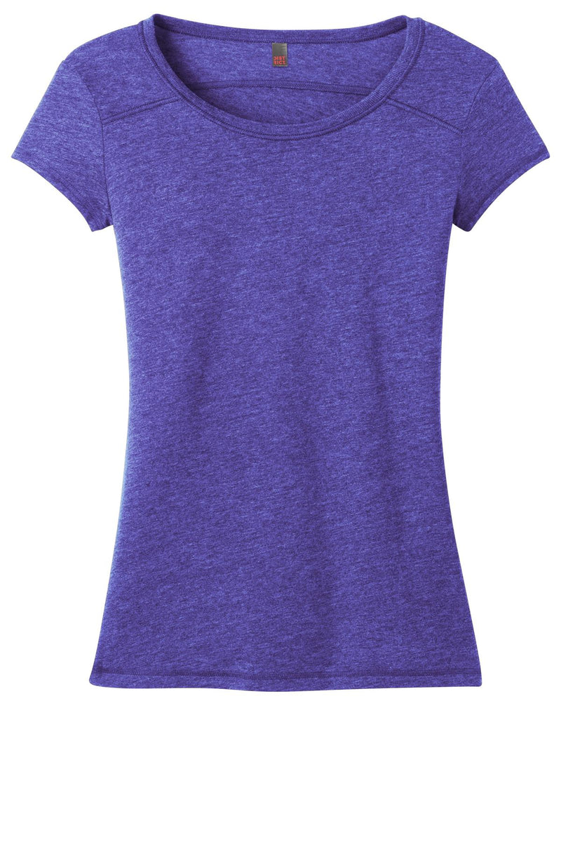 District Juniors Gravel 50/50 Crew Tee. DT2400