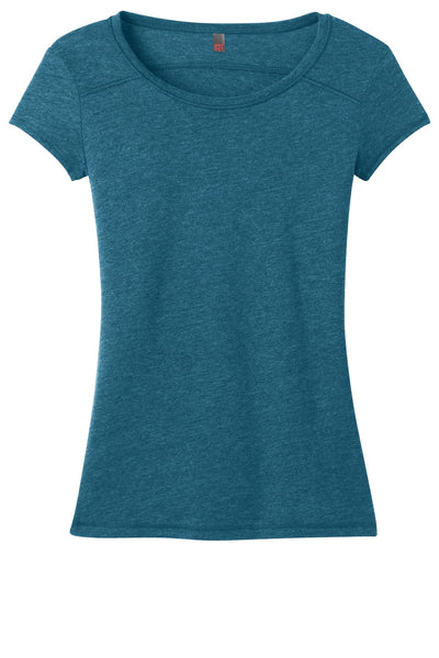 District Juniors Gravel 50/50 Crew Tee. DT2400
