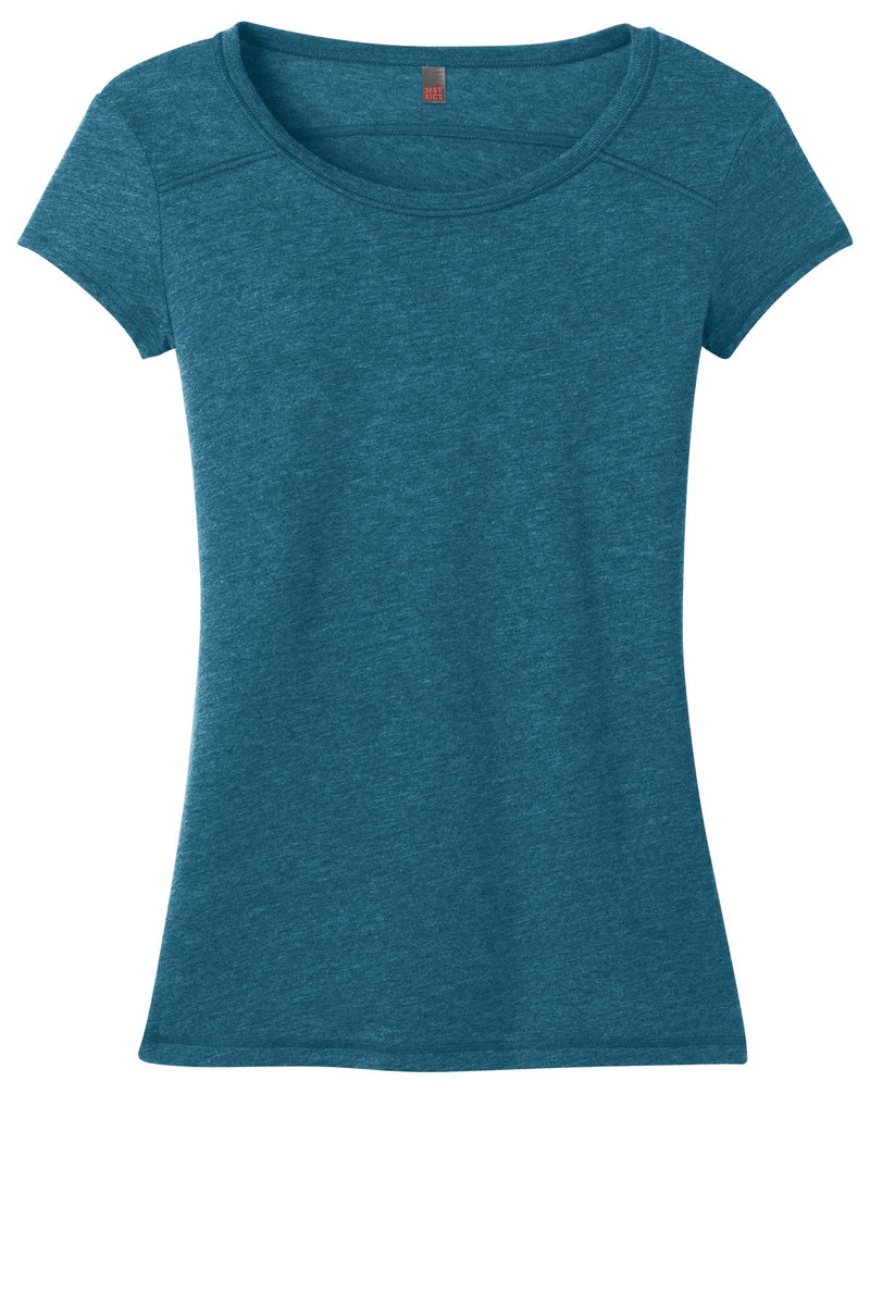 District Juniors Gravel 50/50 Crew Tee. DT2400