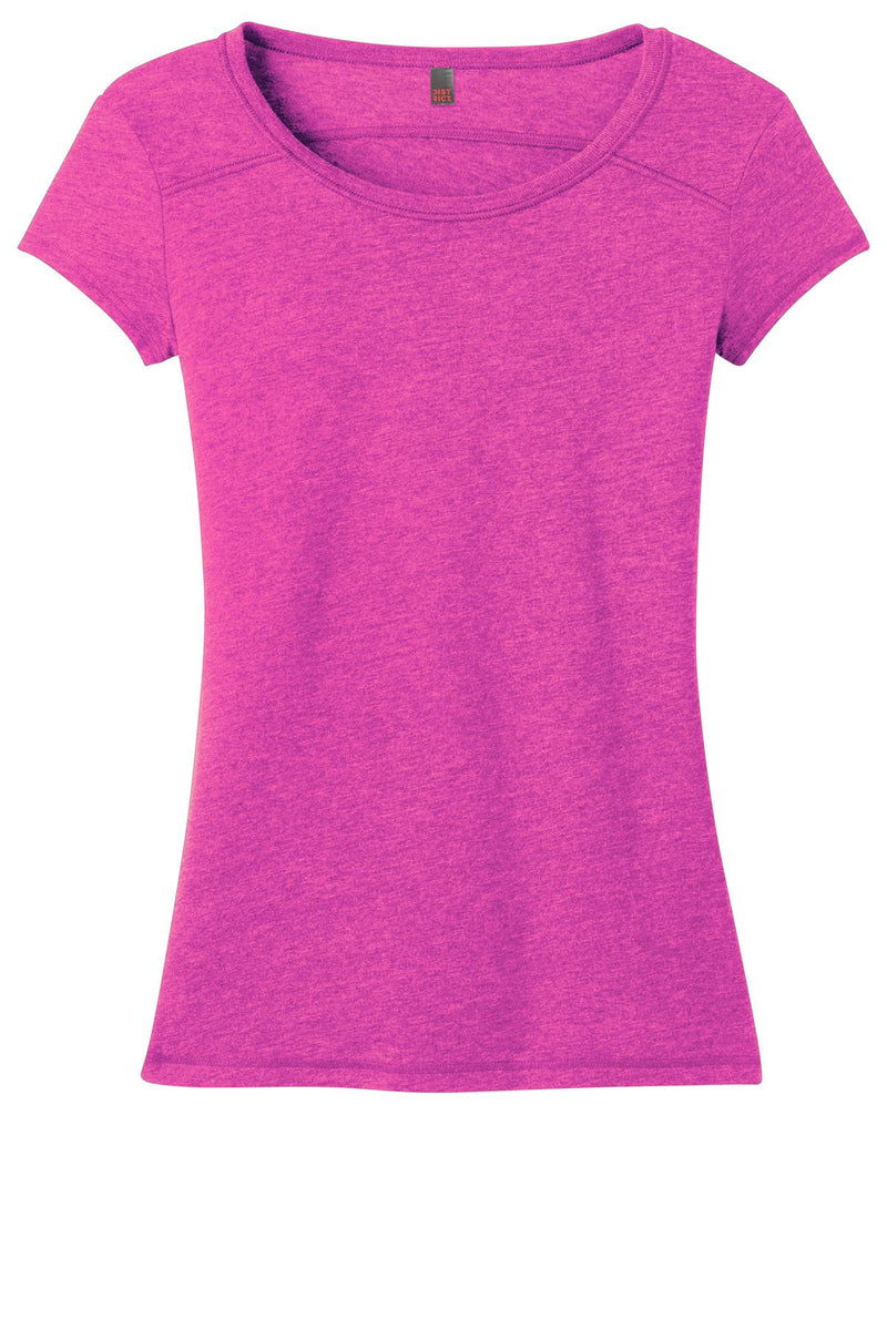 District Juniors Gravel 50/50 Crew Tee. DT2400