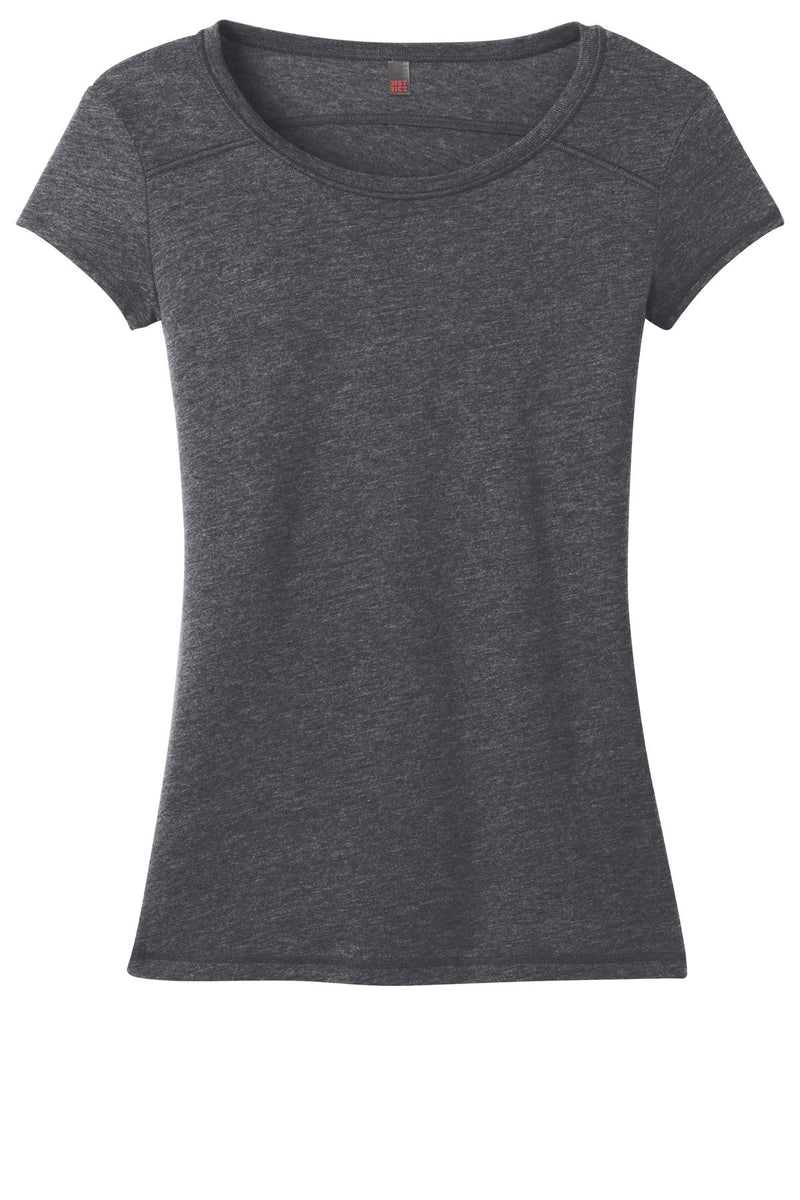 District Juniors Gravel 50/50 Crew Tee. DT2400