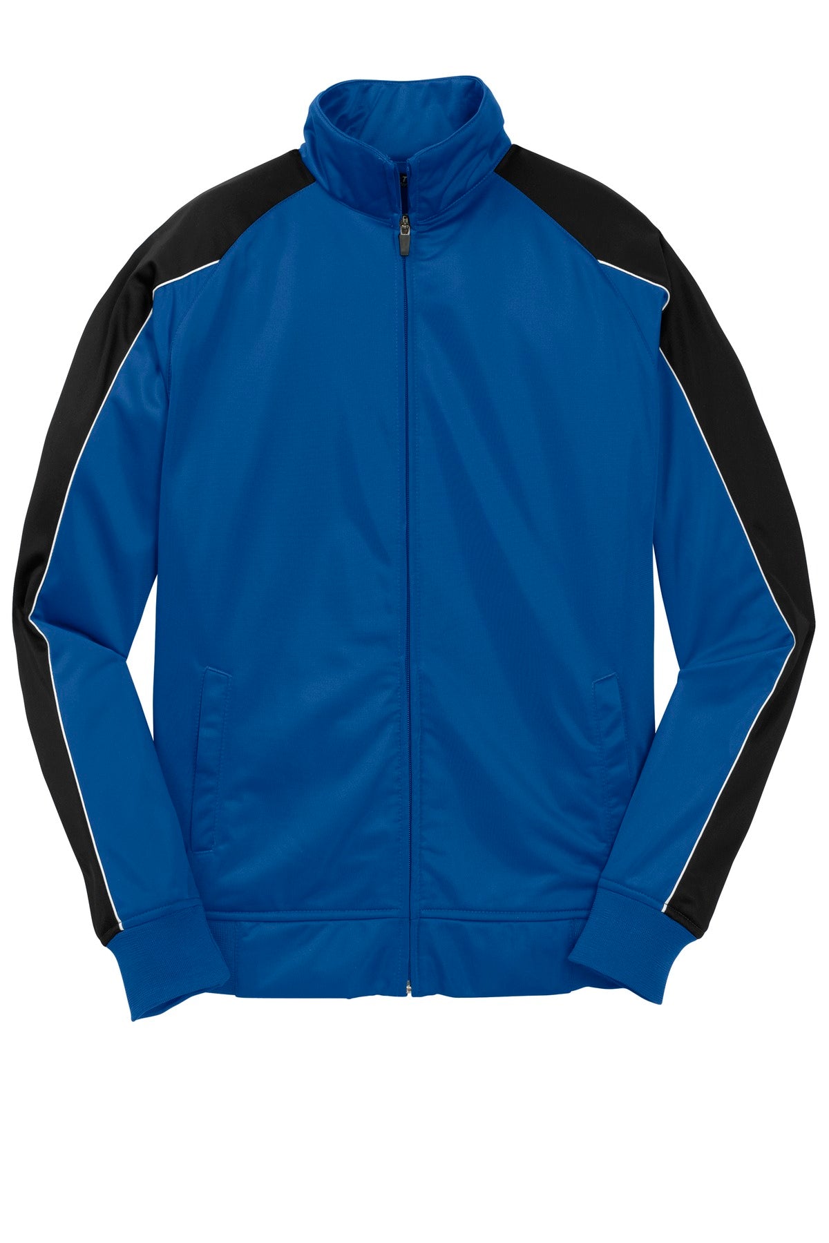 Sport-Tek Youth Piped Tricot Track Jacket. YST92