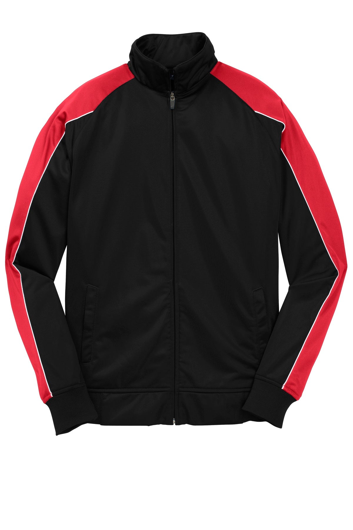 Sport-Tek Youth Piped Tricot Track Jacket. YST92
