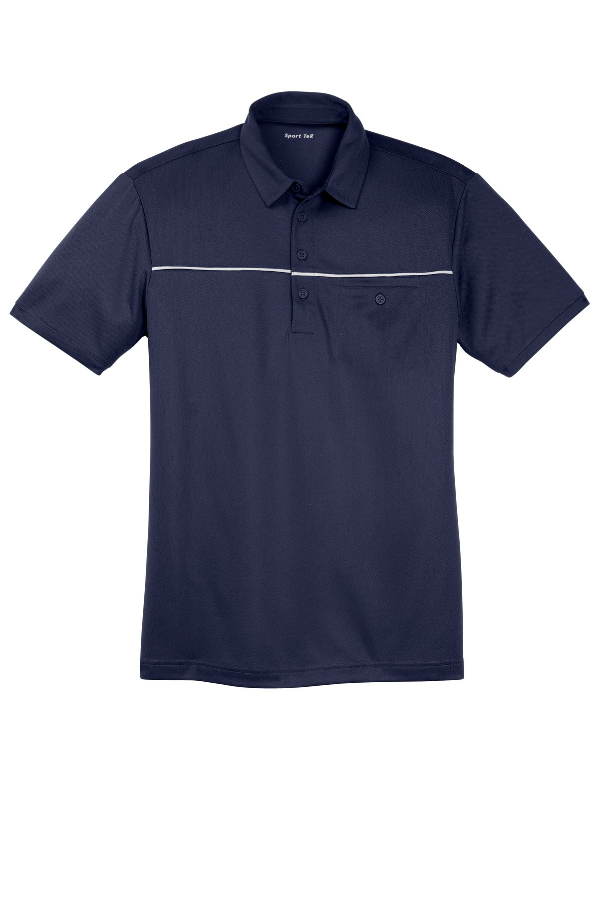 Sport-Tek Men's PosiCharge Micro-Mesh Piped Polo. ST686