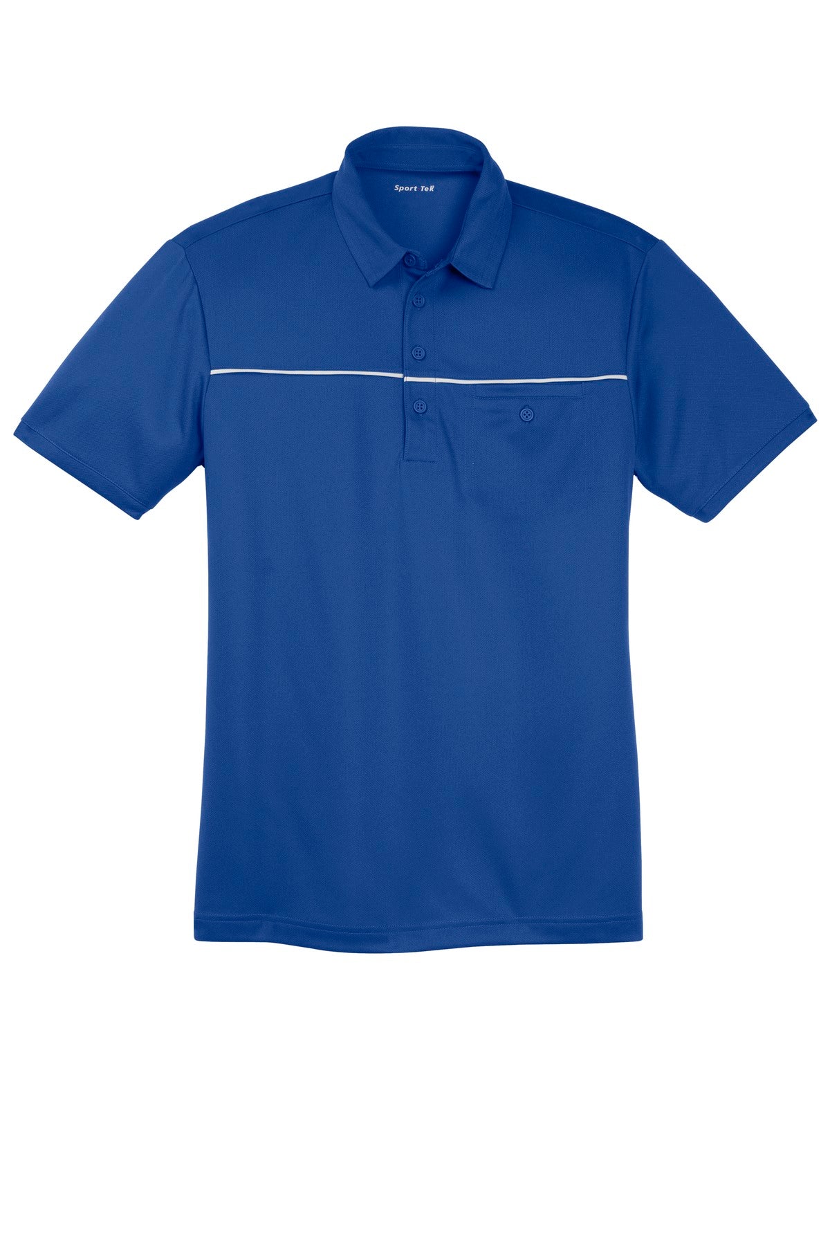 Sport-Tek Men's PosiCharge Micro-Mesh Piped Polo. ST686