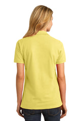 Port & Company Ladies Ring Spun Pique Polo. LKP150 Womens Apparel Shirts & Tops