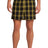 District Young Men's Flannel Plaid Boxer. DT1801 District