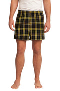 District Young Men's Flannel Plaid Boxer. DT1801 District