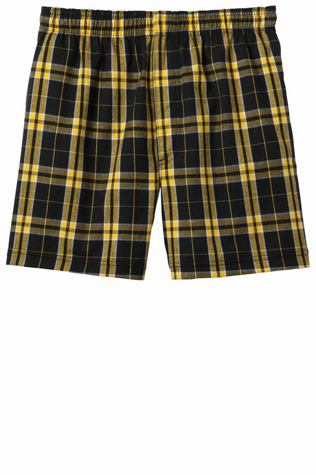 District Young Men's Flannel Plaid Boxer. DT1801 District