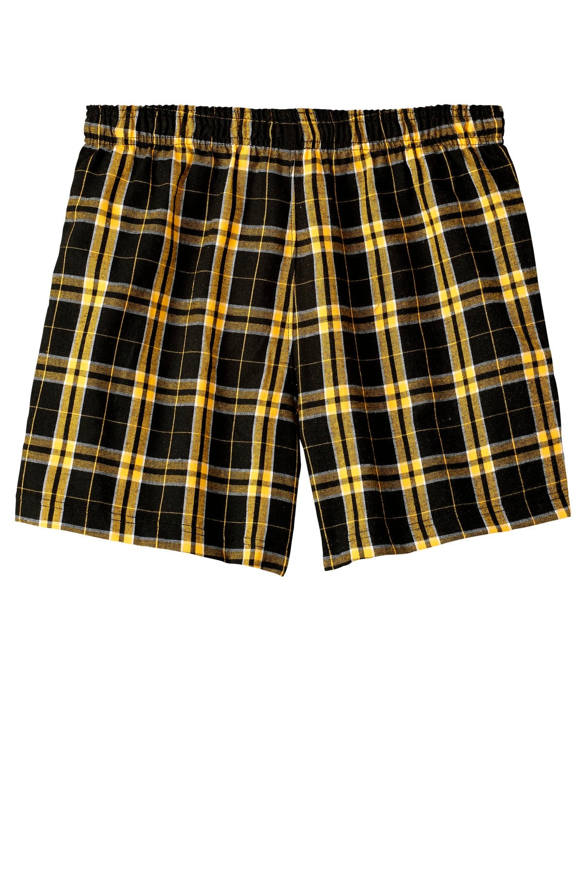 District Young Men's Flannel Plaid Boxer. DT1801 District