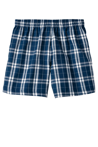 District Young Men's Flannel Plaid Boxer. DT1801