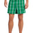 District Young Men's Flannel Plaid Boxer. DT1801 District