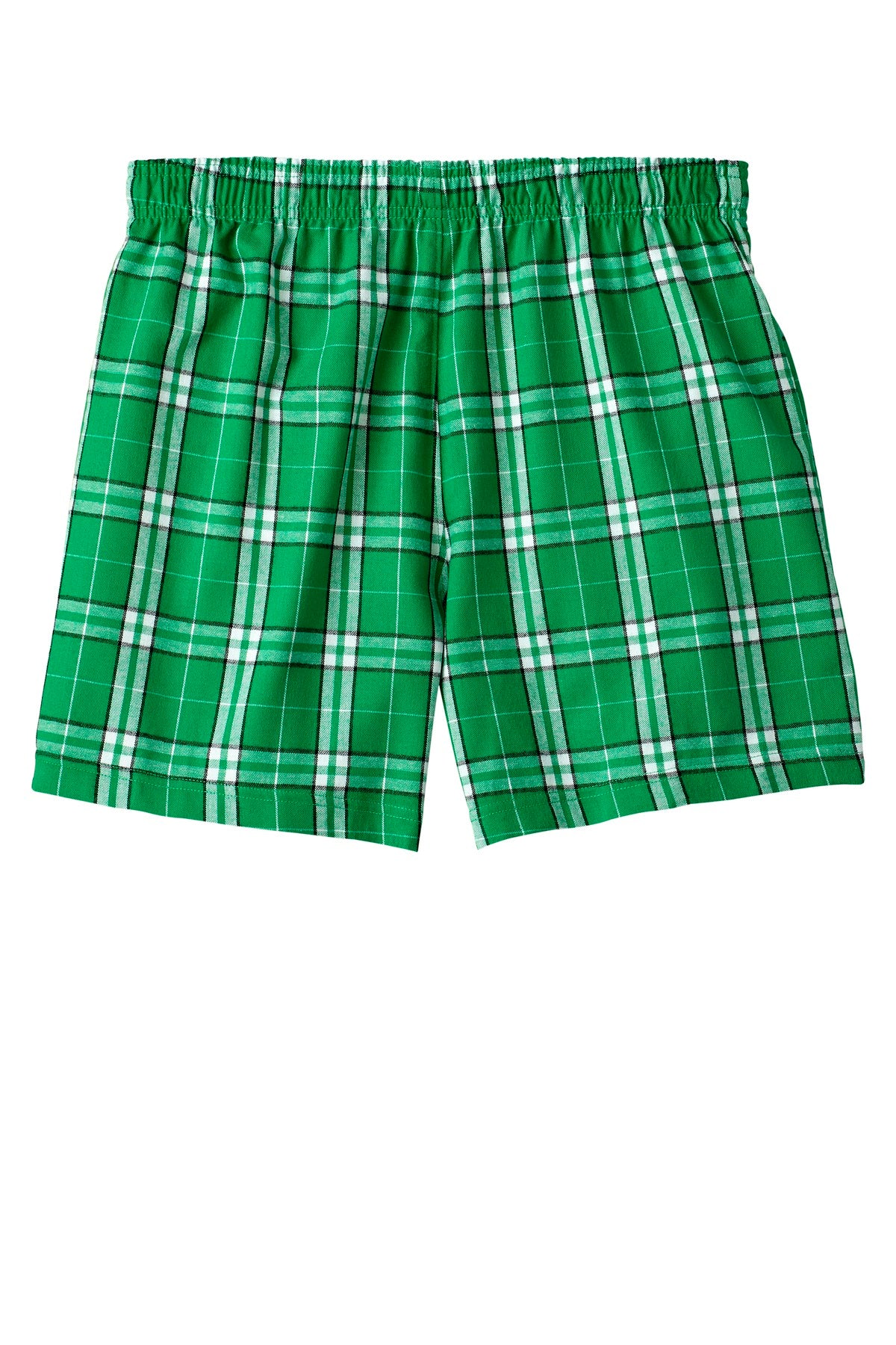 District Young Men's Flannel Plaid Boxer. DT1801 District