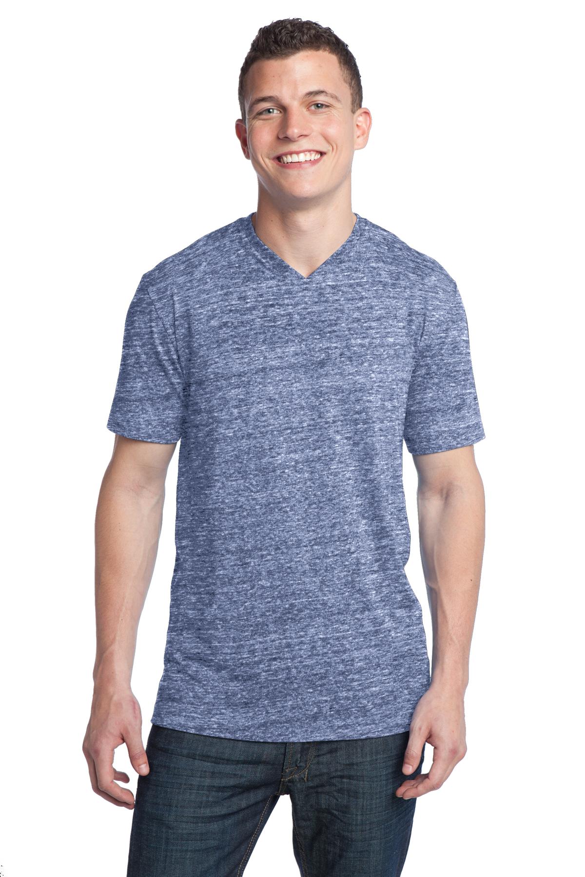 District Young Men's Tri-Blend V-Neck Tee DT142V District