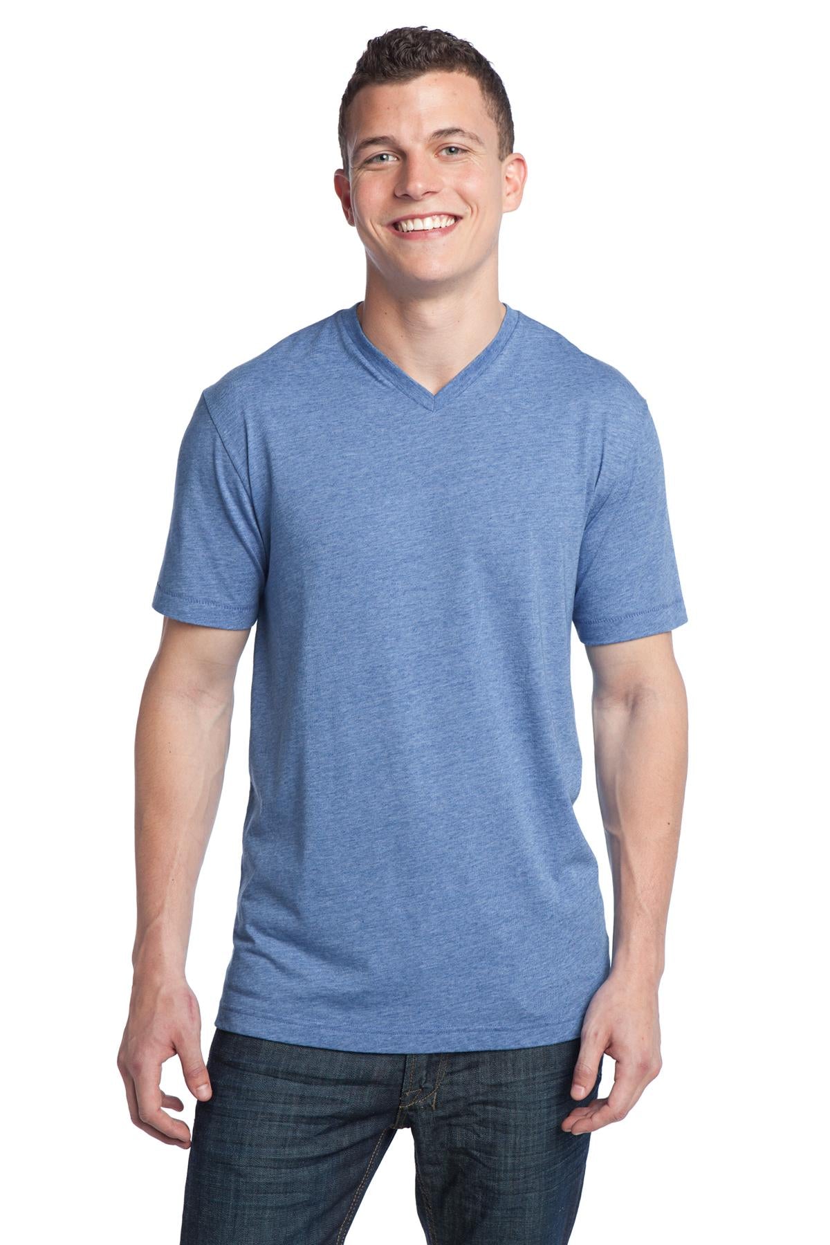 District Young Men's Tri-Blend V-Neck Tee DT142V District