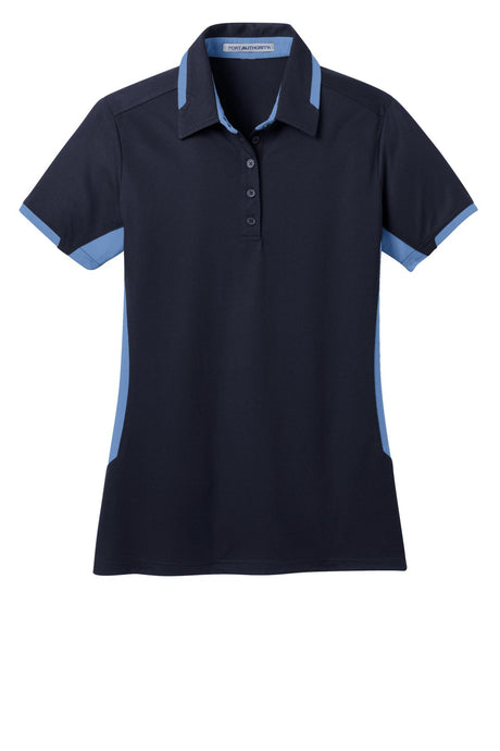 Port Authority Ladies Dry Zone Colorblock Ottoman Polo. L524 Womens Apparel Shirts & Tops