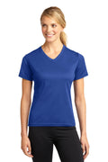 Sport-Tek Dri-Mesh Ladies V-Neck T-Shirt.  L468V