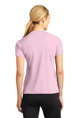 Sport-Tek Dri-Mesh Ladies V-Neck T-Shirt.  L468V