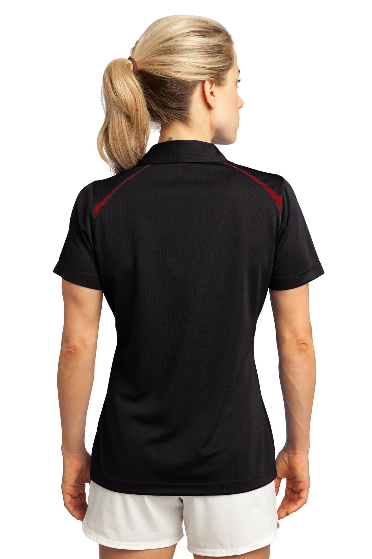 Sport-Tek Ladies Vector Sport-Wick Polo. LST670