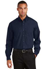 Port Authority Men's Long Sleeve Value Poplin Shirt. S632