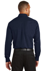 Port Authority Men's Long Sleeve Value Poplin Shirt. S632