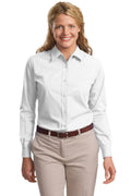 Port Authority Ladies Long Sleeve Easy Care Soil Resistant Shirt.  L607
