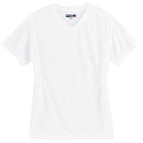 Sport-Tek Dri-Mesh Ladies V-Neck T-Shirt.  L468V