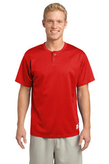 Sport-Tek Men's PosiCharge Tough Mesh Henley. ST215 Mens Apparel Shirts & Tops