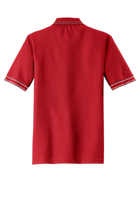 Port Authority Men's Silk Touch Tipped Polo. K502 Mens Apparel Shirts & Tops