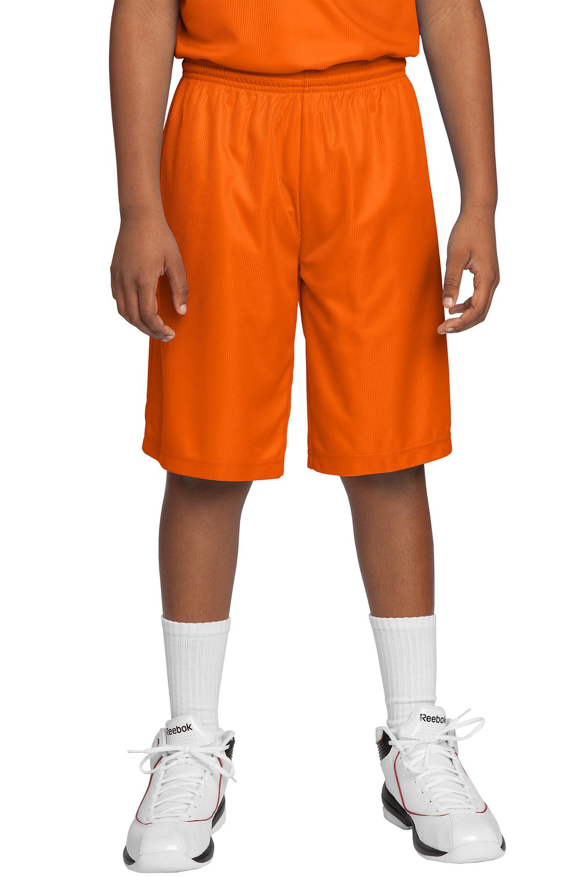 Sport-Tek Youth PosiCharge Mesh Reversible Short. YT560
