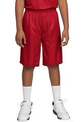 Sport-Tek Youth PosiCharge Mesh Reversible Short. YT560