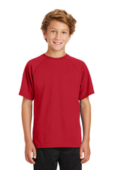 Sport-Tek Youth Dry Zone Raglan T-Shirt.  Y473