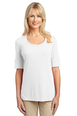 Port Authority Ladies Concept Scoop Neck Shirt. L541